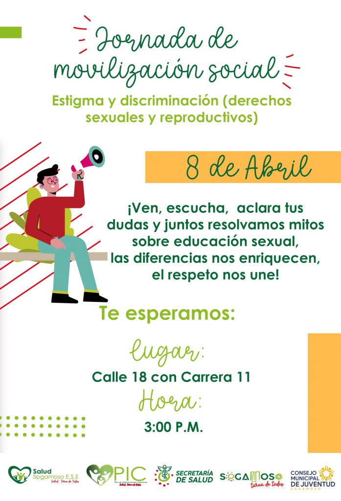 Jornada de Movilización Social “Estigma y discriminación (derechos sexuales y reproductivos)”