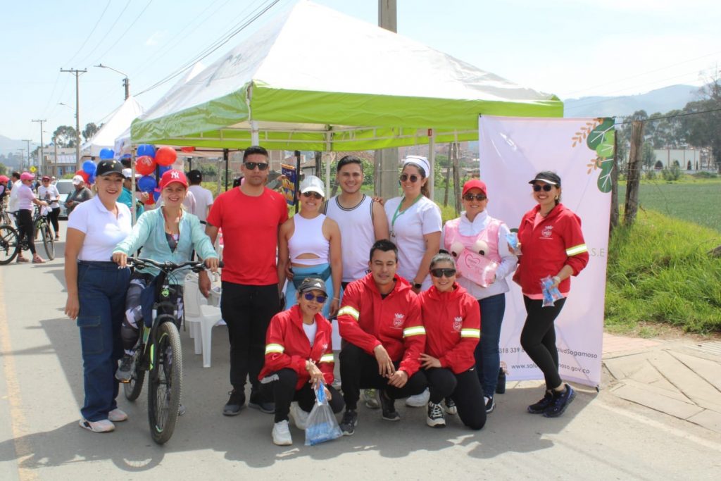 Salud Sogamoso se une a la iniciativa de la #CicloVía propuesta por la Administración Municipal